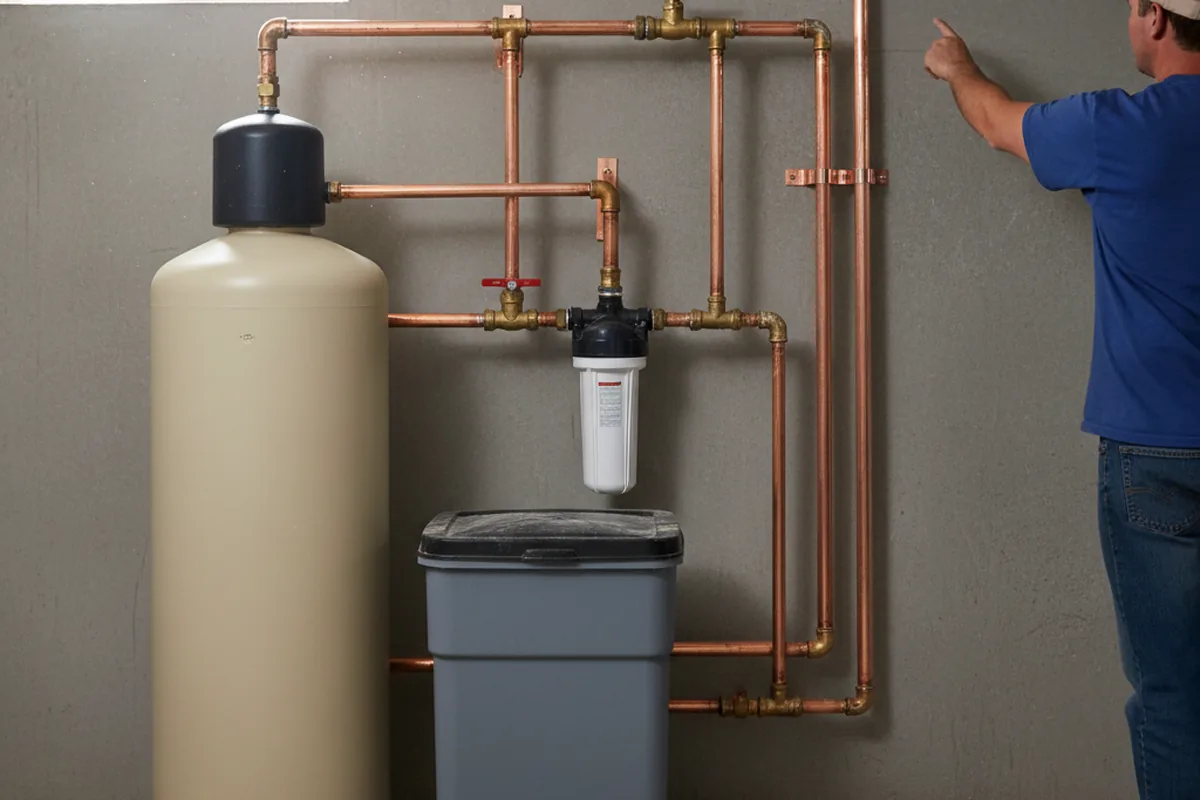 Whole-house water treatment system installed in Powersite